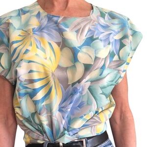 Floral Print Women's Top medium